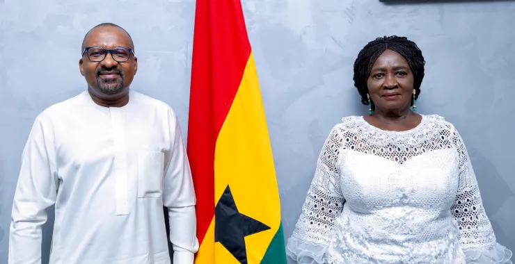 The Vice President of Sierra Leone and Vice President of Ghana