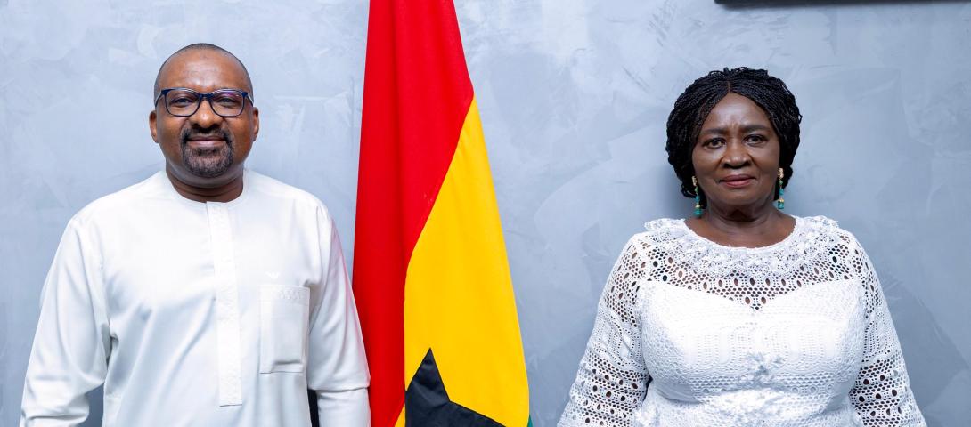 The Vice President of Sierra Leone and Vice President of Ghana